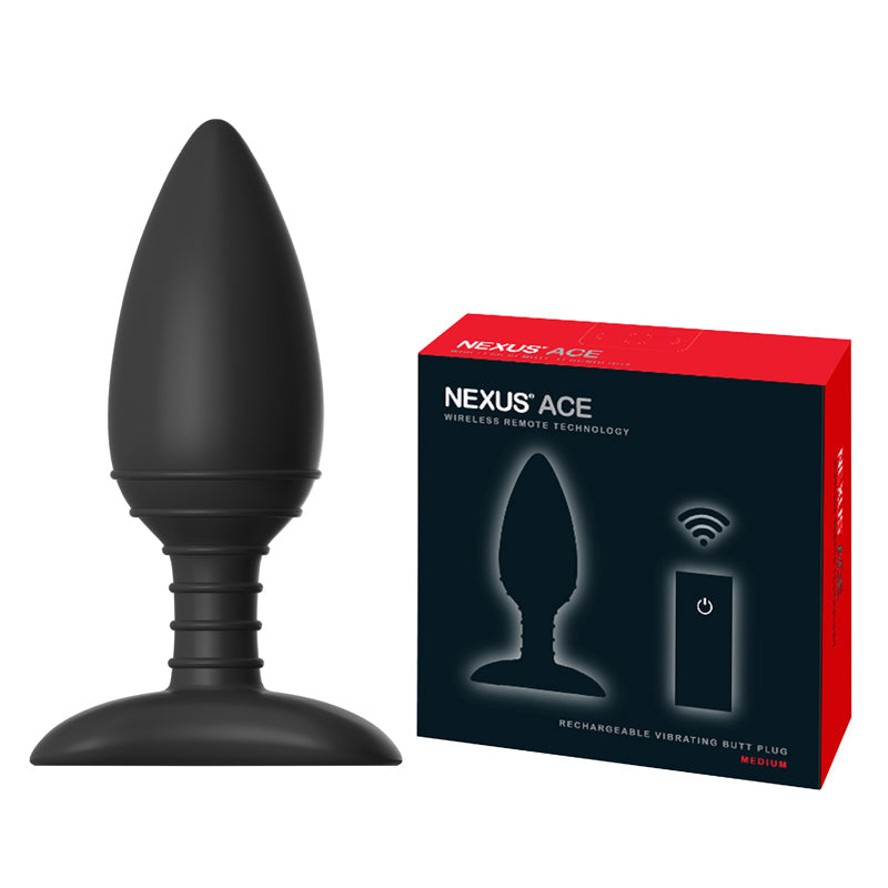 Nexus Ace Medium Remote Control Vibrating Butt Plug - Fantasies Boutique