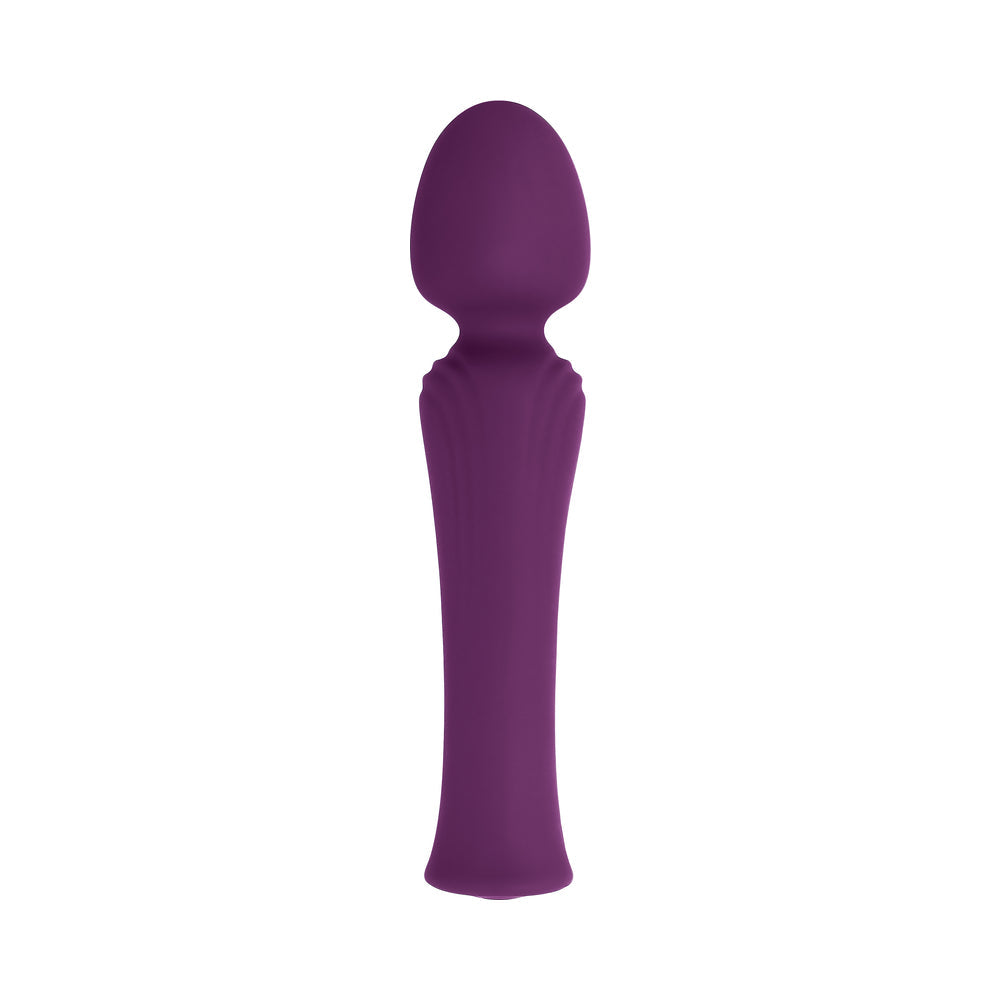 Evolved My Secret Wand Rechargeable Silicone Wand Vibrator Purple - Fantasies Boutique