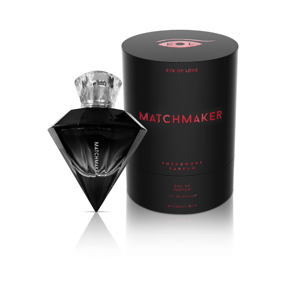 Eye of Love Matchmaker Black Diamond Attract Him LGBTQ Pheromone Parfum 1 oz. - Fantasies Boutique