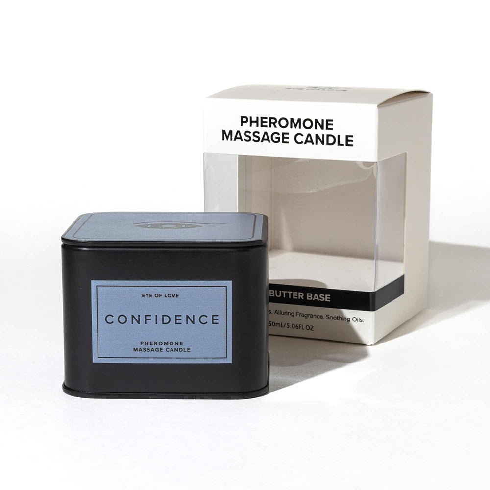 Eye of Love Confidence Attract Her Pheromone Massage Candle - Fantasies Boutique