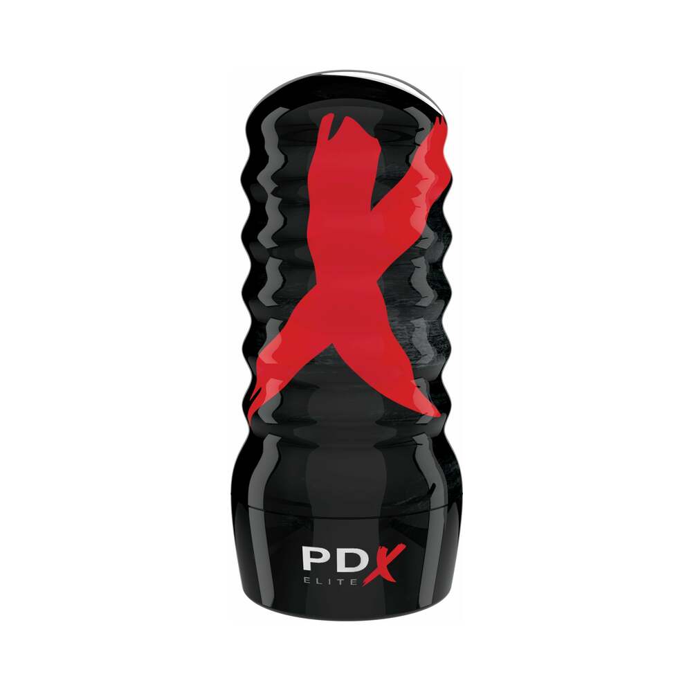 PDX Elite Air Tight Pussy Stroker Beige/Black - Fantasies Boutique
