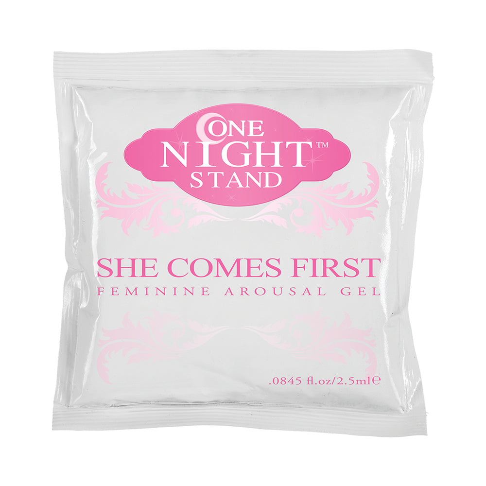 Evolved One Night Stand She Comes First Feminine Arousal Gel 2.5 ml Foil - Fantasies Boutique