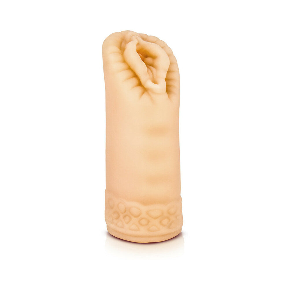M for Men Sexy Snatch Vagina Stroker Beige - Fantasies Boutique