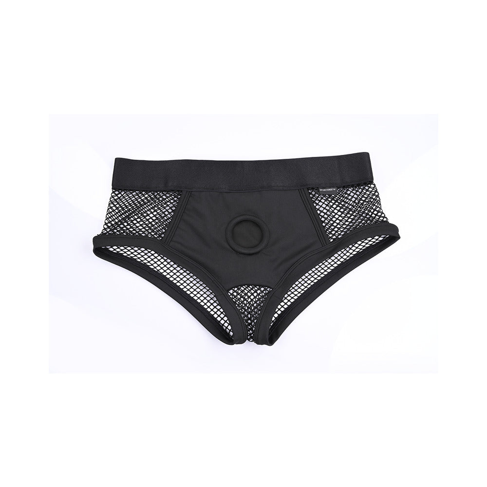 Sportsheets Em.Ex. Fit Harness Fishnet XL - Fantasies Boutique