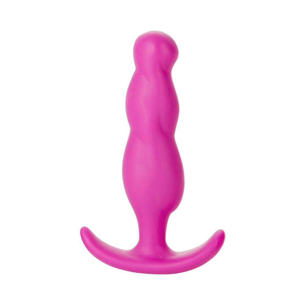 Mood - Naughty 3 - Medium Pink Silicone Butt Plug - Fantasies Boutique