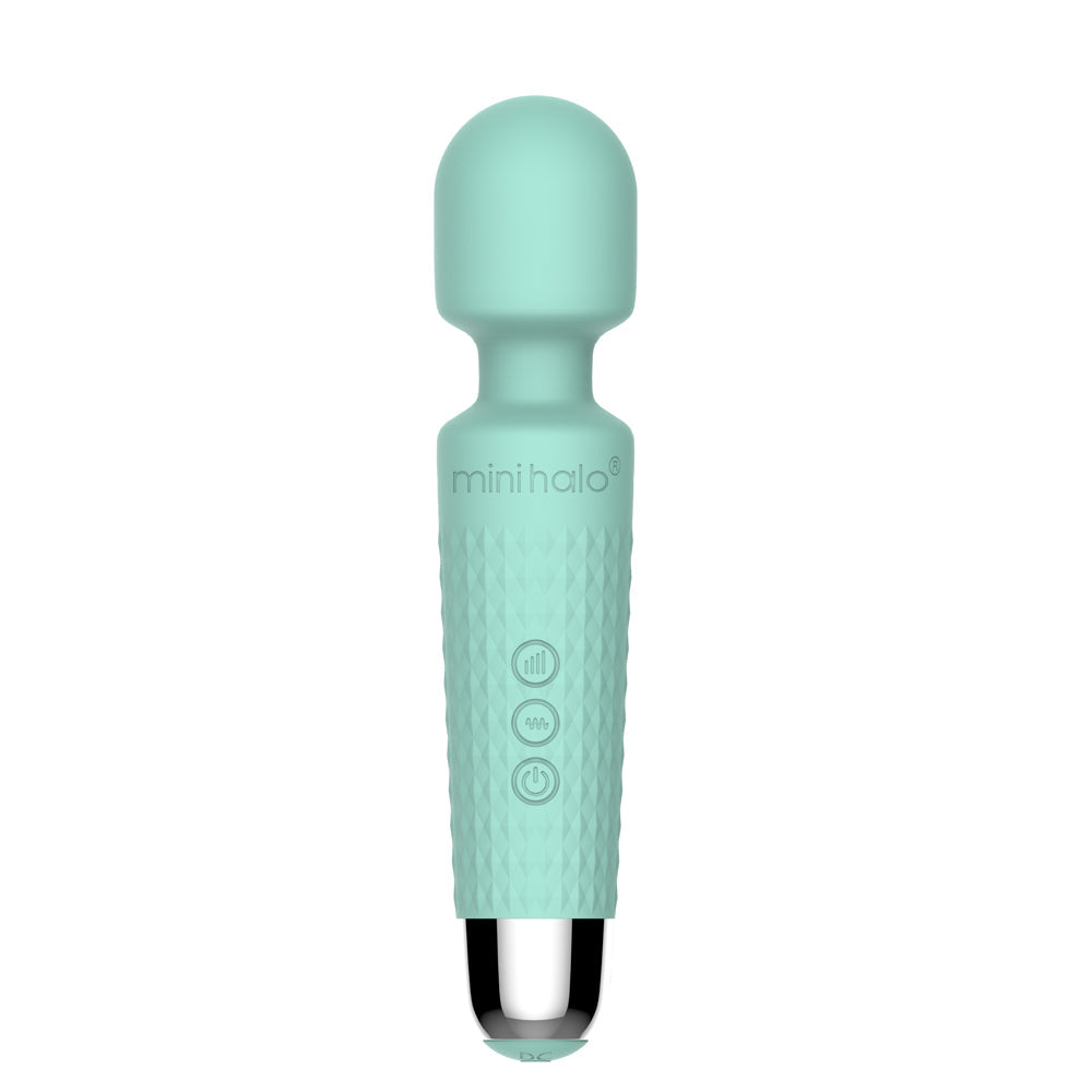 Mini Halo Wireless Wand 20X Silicone Minty Green - Fantasies Boutique