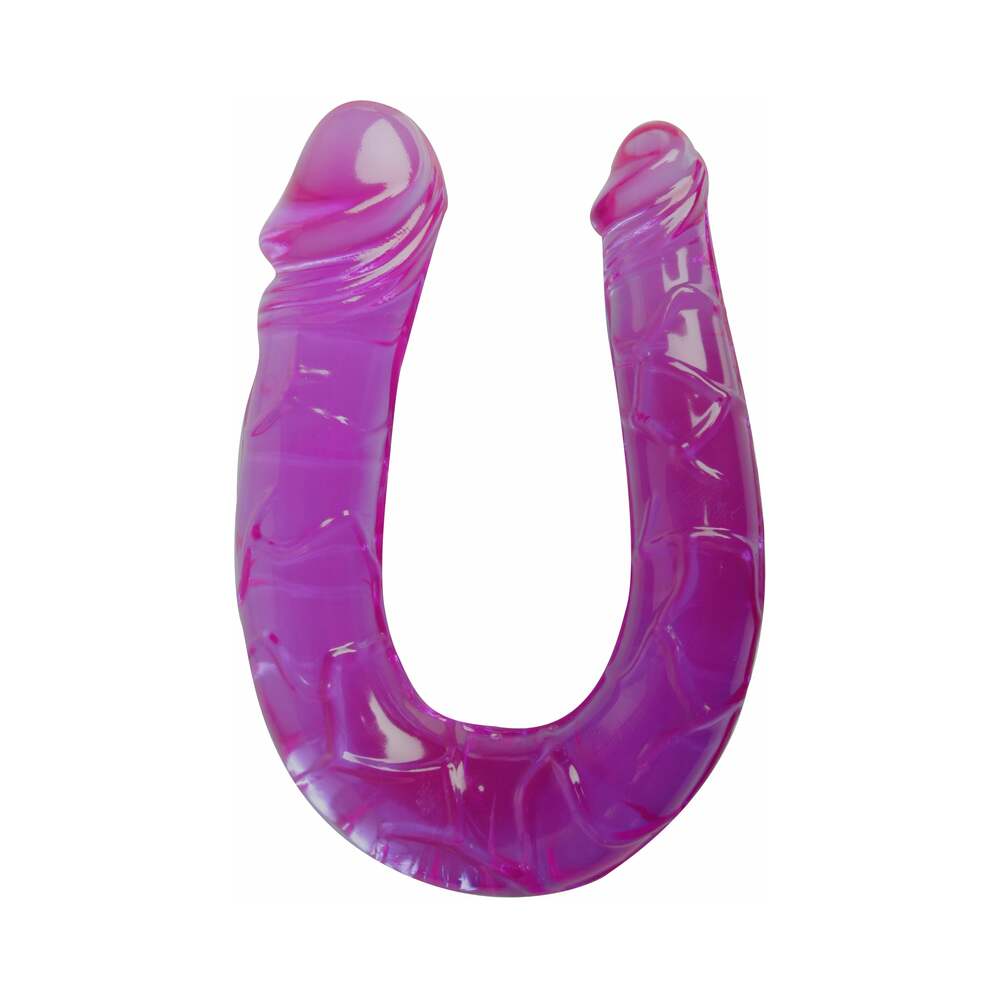 Fetish Fantasy Series Lucky Lady Dual Stimulator 12 in. Double Dildo Purple - Fantasies Boutique