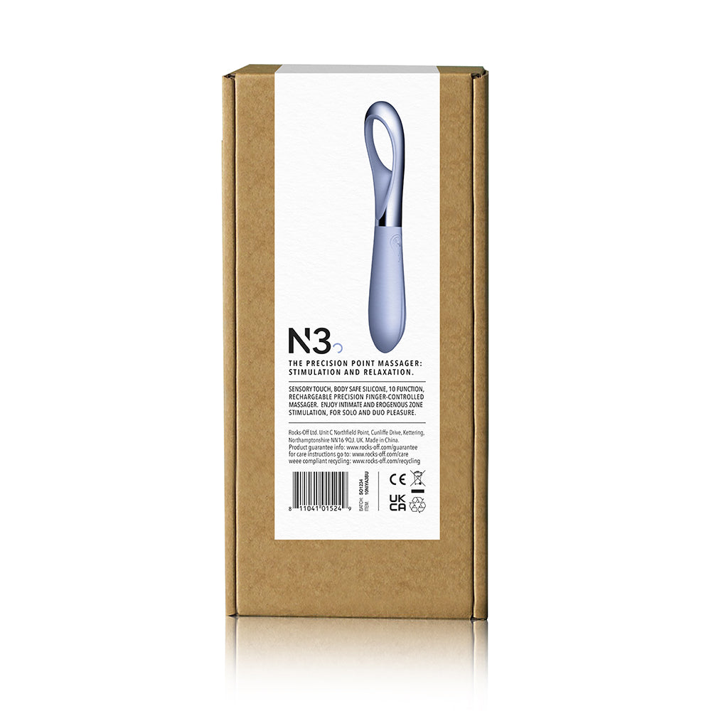 NIYA 3 Precision Point Massager Cornflower - Fantasies Boutique