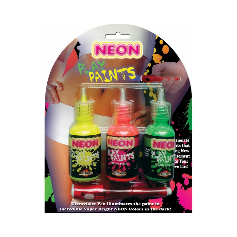 Neon Body Paints 3pk Card - Fantasies Boutique