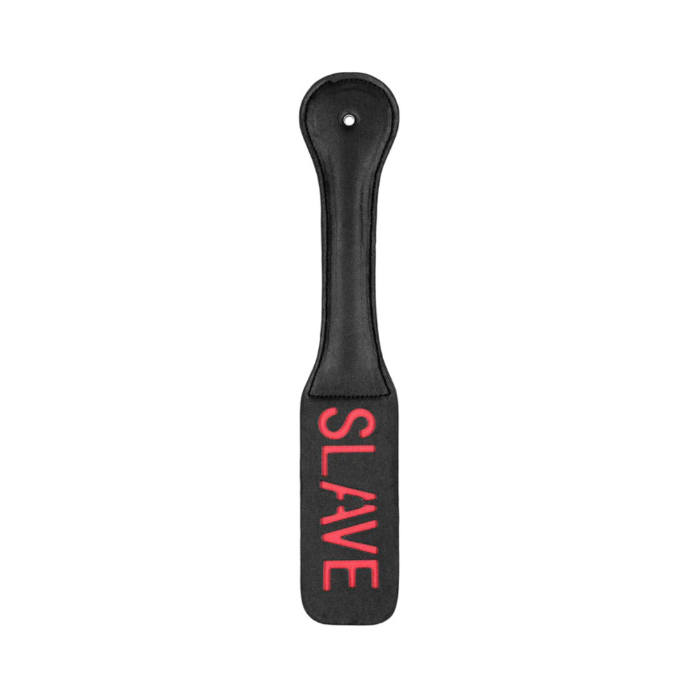 Ouch! 'Slave' Paddle Black - Fantasies Boutique