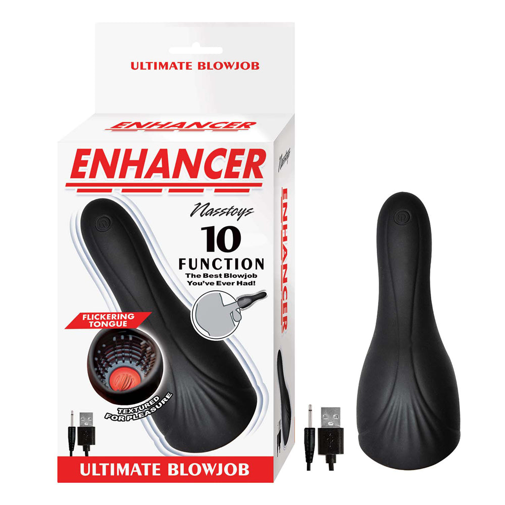 Enhancer Ultimate Blowjob Black - Fantasies Boutique