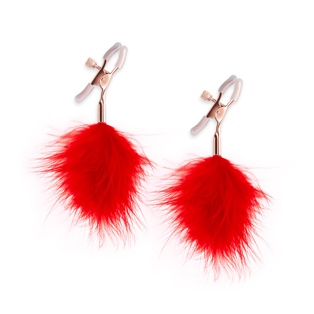 Bound Nipple Clamps F1 Red - Fantasies Boutique