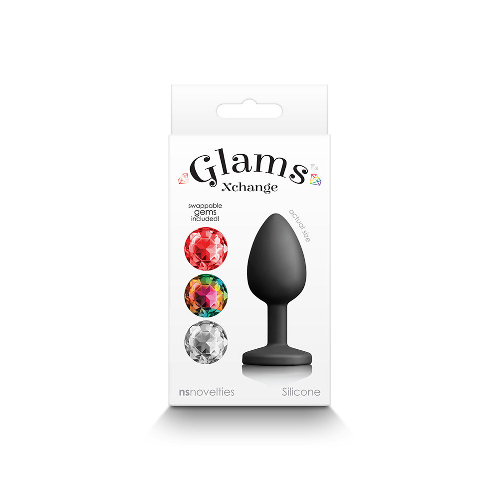 Glams Xchange Round Anal Plug Small - Fantasies Boutique