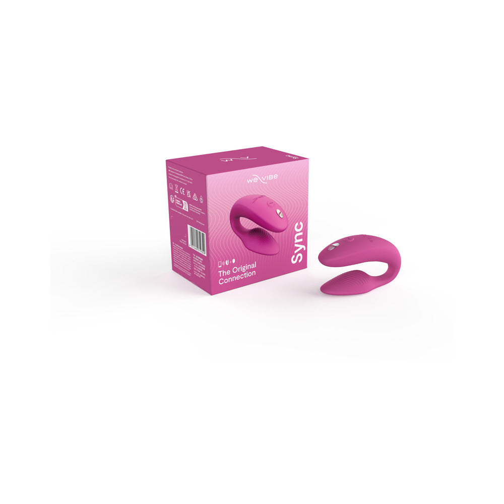 We-Vibe Sync 2 Rechargeable Silicone Couples Vibrator Rose - Fantasies Boutique