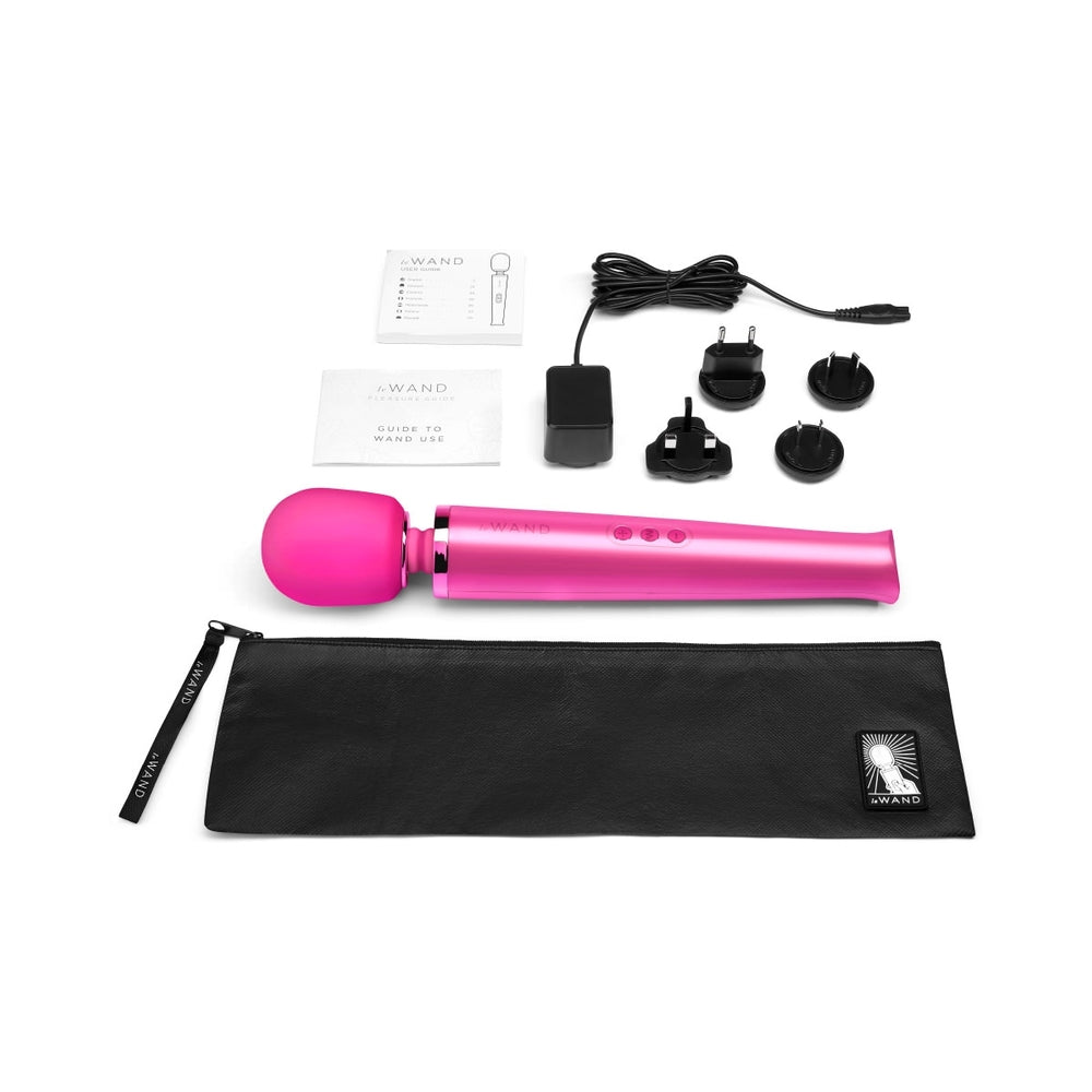 Le Wand Rechargeable Vibrating Massager Magenta - Fantasies Boutique