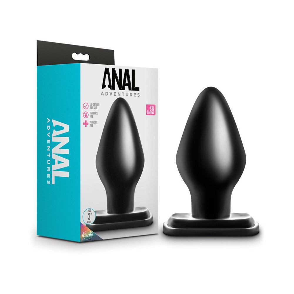 Anal Adventures XXL Plug Black - Fantasies Boutique