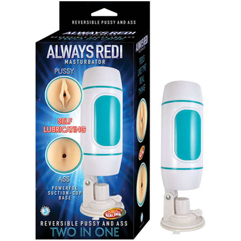 Always Redi Masturbator Shower Mount Base Self Lubricating Flesh - Fantasies Boutique
