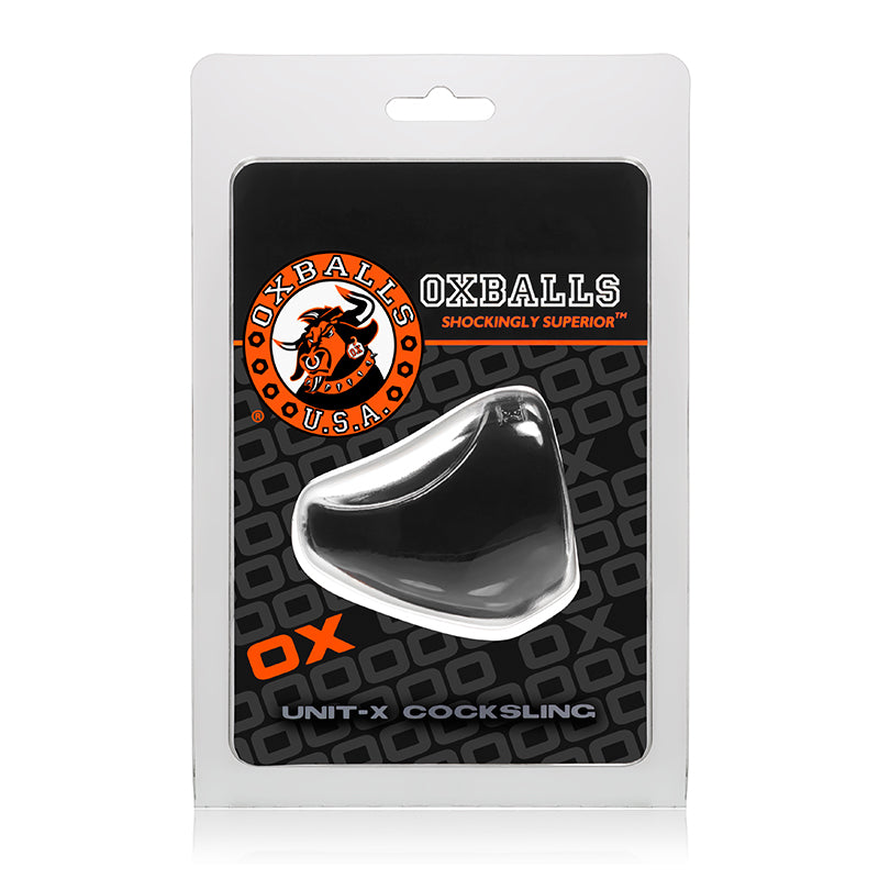 OxBalls Unit-X, Cocksling, Black - Fantasies Boutique