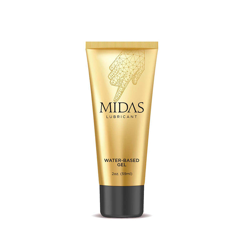 Midas Water-Based Gel Lubricant 2 oz. - Fantasies Boutique