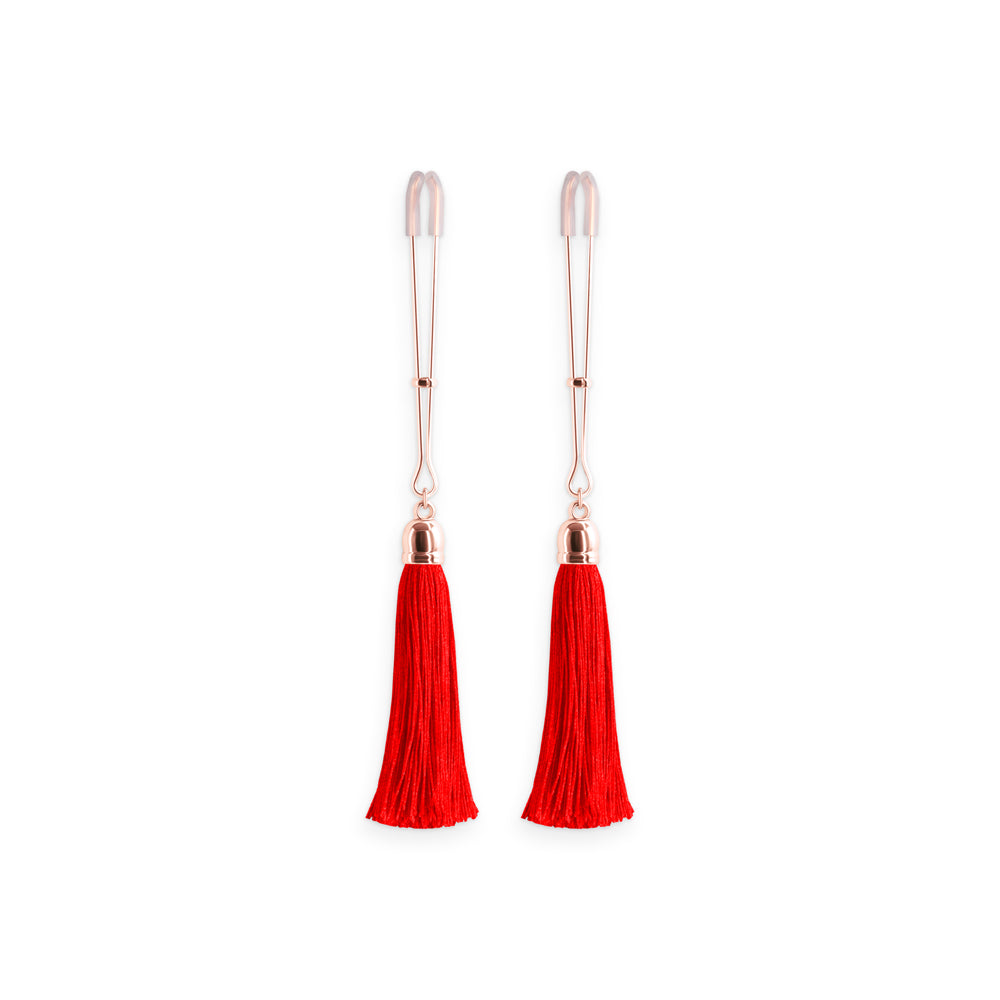 Bound Nipple Clamps T1 Red - Fantasies Boutique