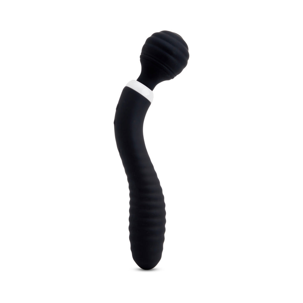 Nu Sensuelle Lolly Nubii Double-Ended Flexible Wand Black - Fantasies Boutique