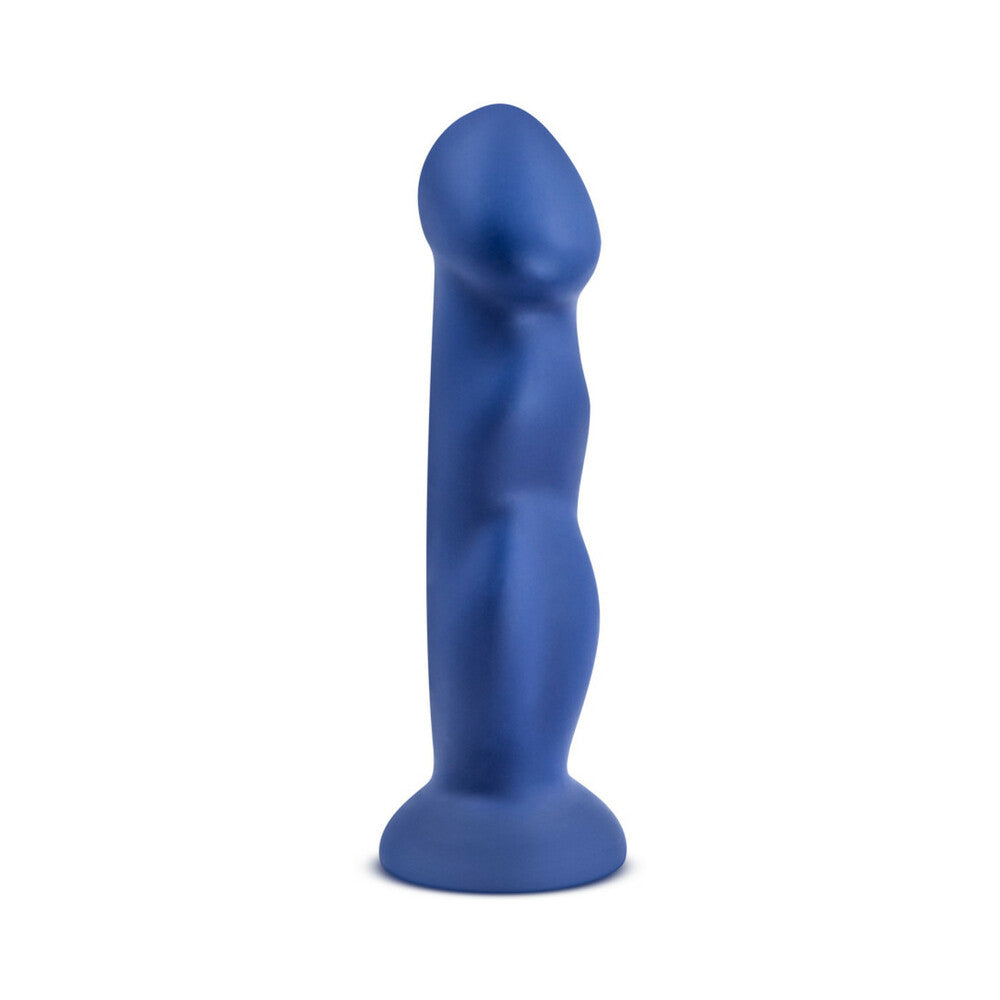 Avant D12 Suko 8 in. Dual Density Silicone Dildo Indigo - Fantasies Boutique