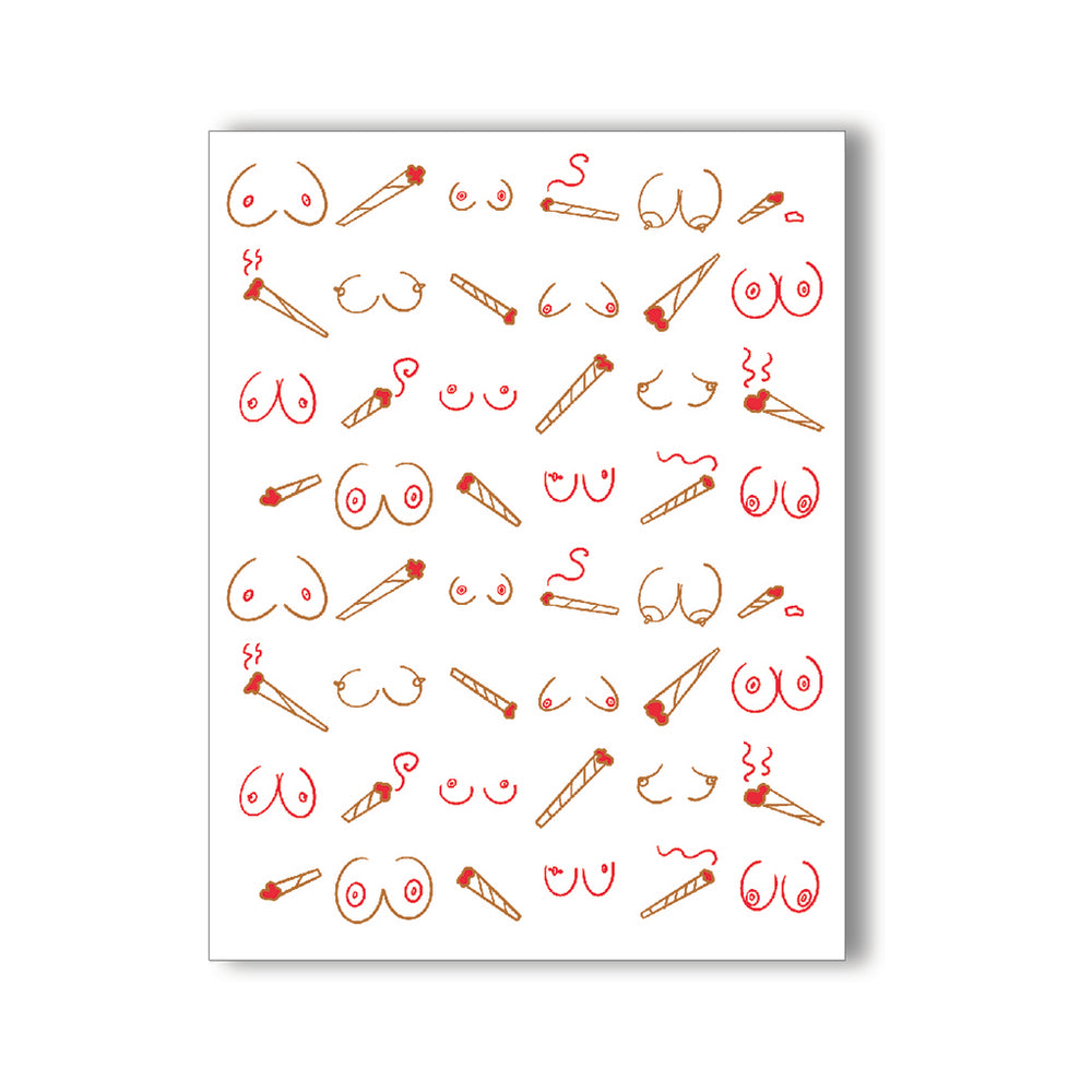 Boobies & Doobies Naughty Kard - Fantasies Boutique