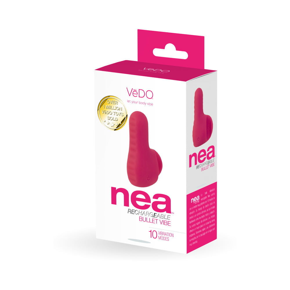 VeDO Nea Rechargeable Finger Vibe Foxy Pink - Fantasies Boutique