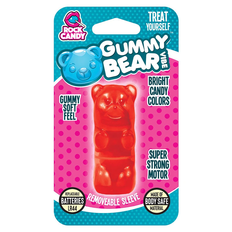 GUMMY BEAR VIBE - BLISTER - RED - Fantasies Boutique