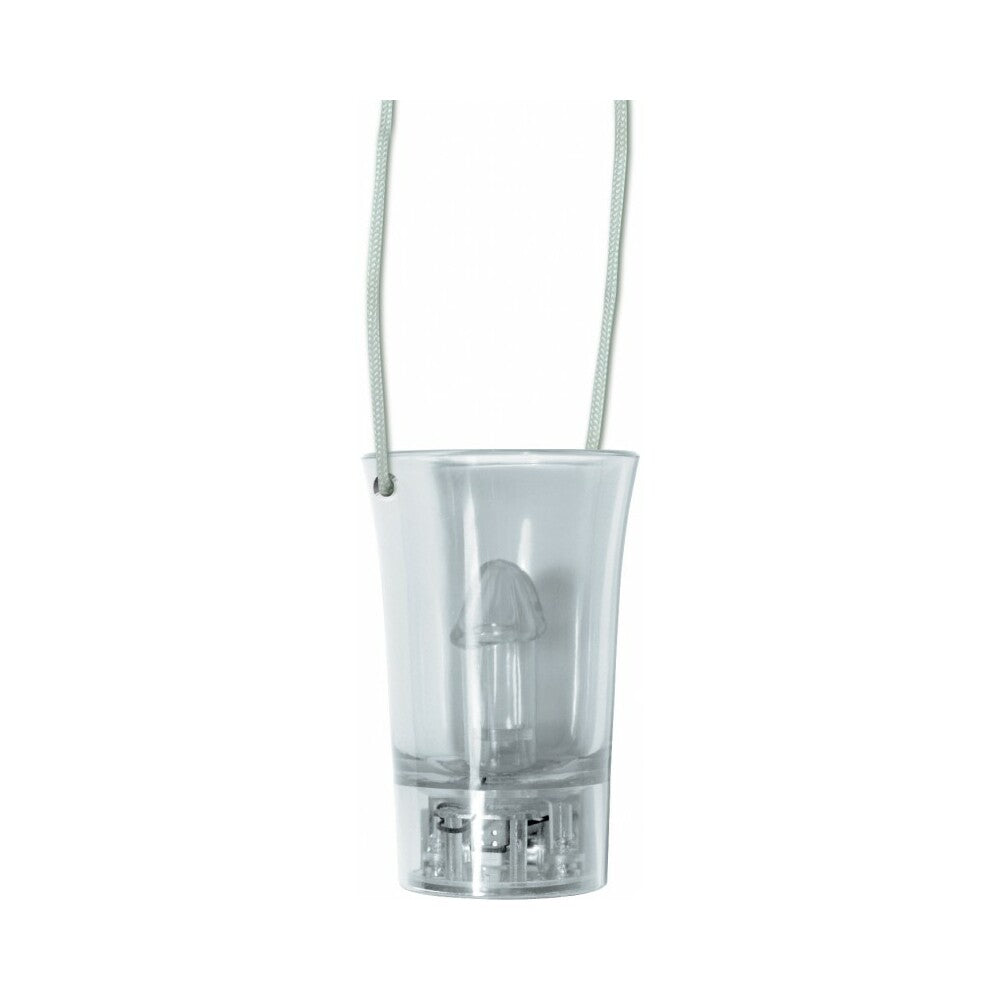 Light Up Pecker Party Shot Glass w/Convenient Hang-String - Fantasies Boutique