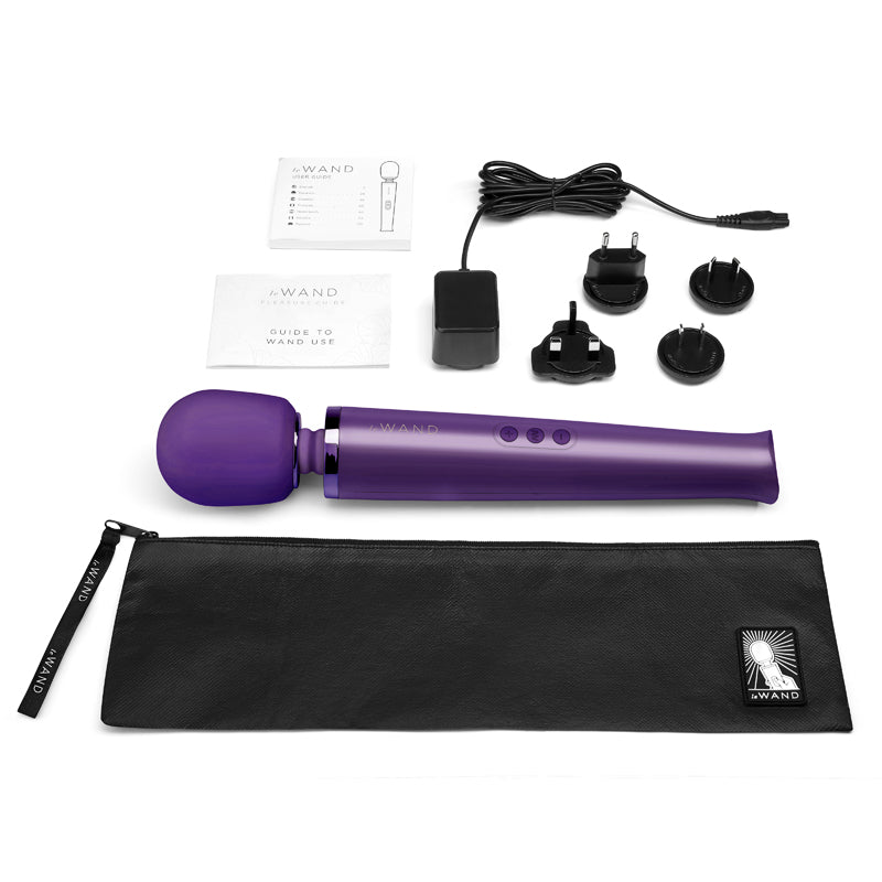 Le Wand Rechargeable Vibrating Massager Purple - Fantasies Boutique