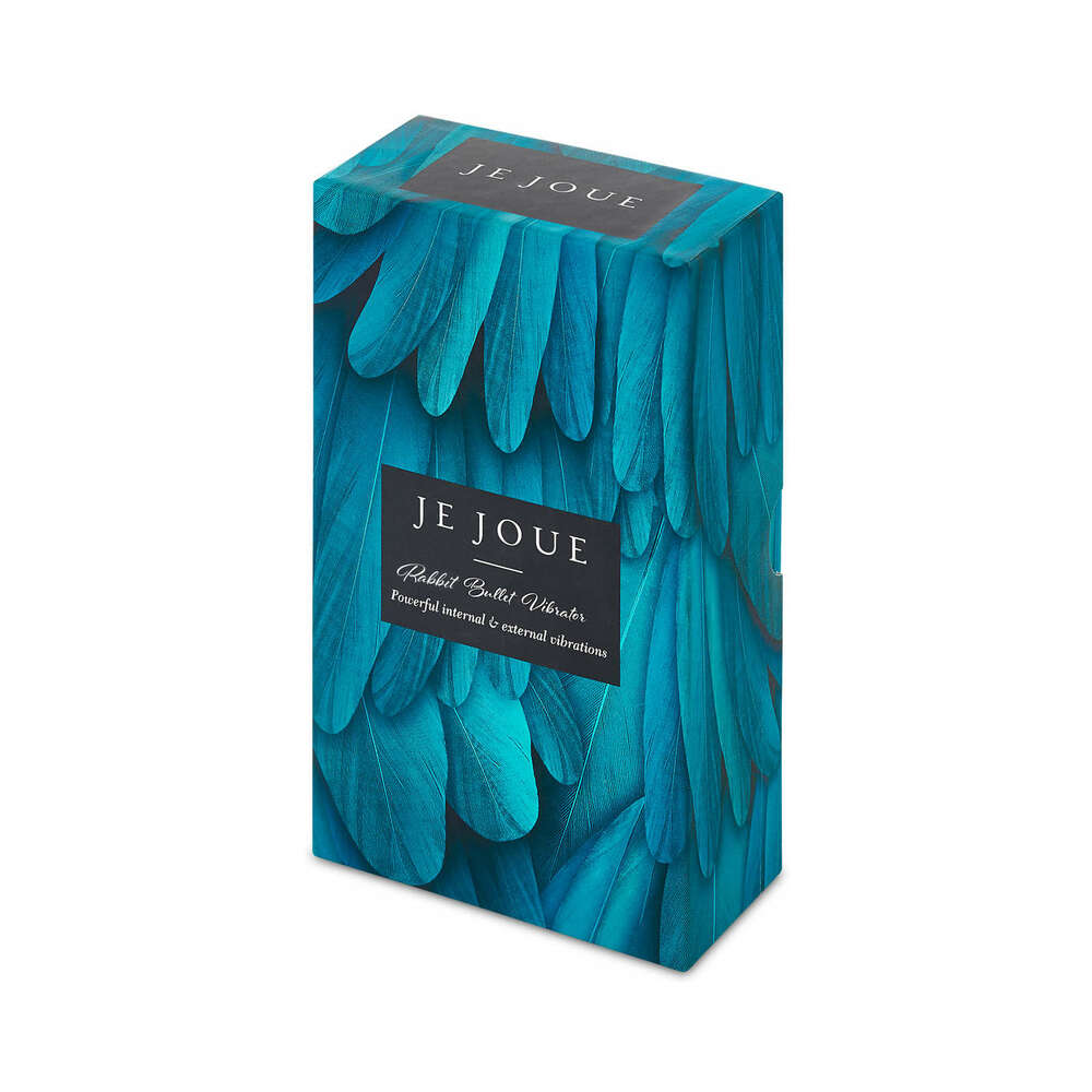 Je Joue Rabbit Bullet Vibrator Rechargeable Silicone Teal - Fantasies Boutique