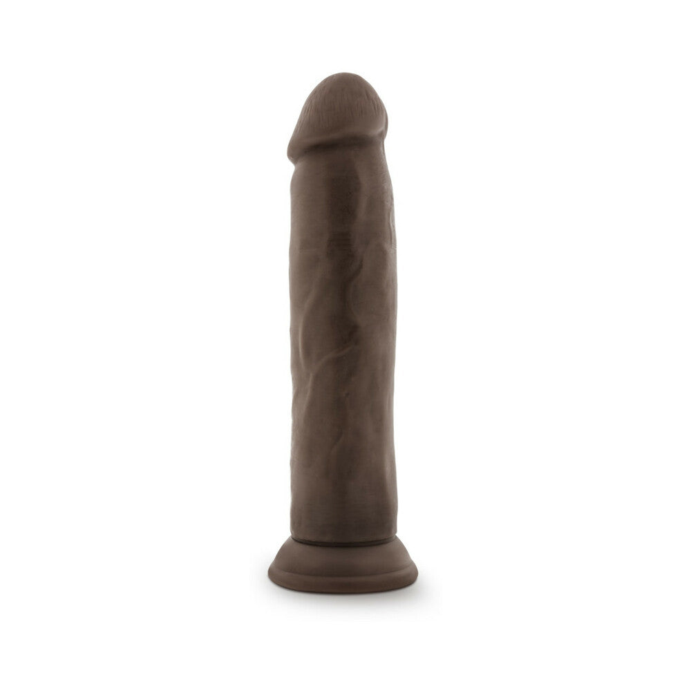 Dr. Skin Realistic 9.5 in. Dildo Brown - Fantasies Boutique