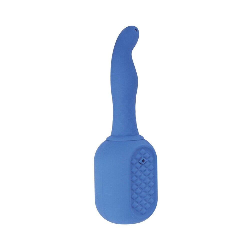 Nasstoys Vibrating Douche Rechargeable Silicone Blue - Fantasies Boutique