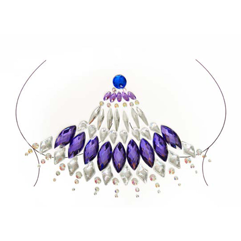 Lyra Adhesive Body Jewels Sticker (6pk) - Fantasies Boutique