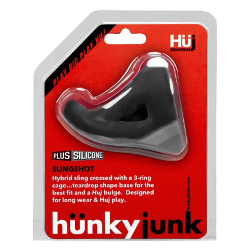 Hunkyjunk SLINGSHOT 3-ring teardrop tar - Fantasies Boutique