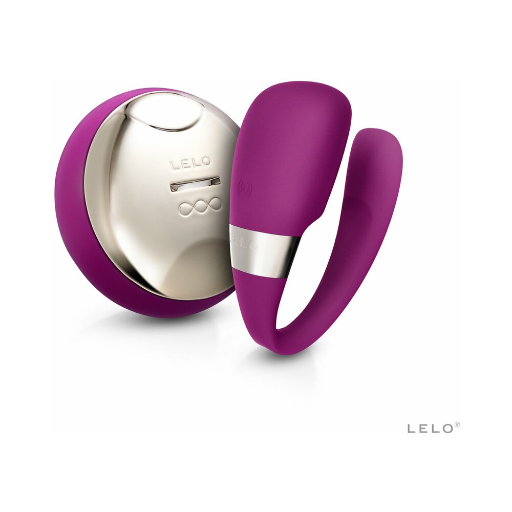 LELO TIANI 3 Rechargeable Dual Stimulation Couples Vibrator With Remote Deep Rose - Fantasies Boutique