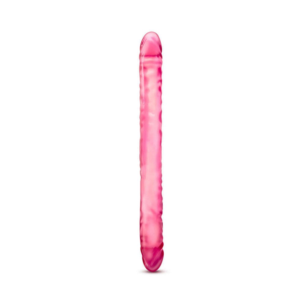 B Yours 18 in. Double Dildo Pink - Fantasies Boutique