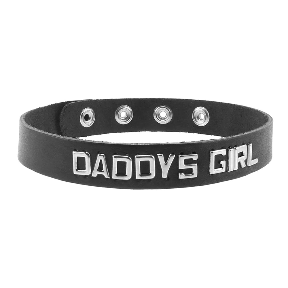 Spartacus Daddy's Girl Word Band Collar - Fantasies Boutique