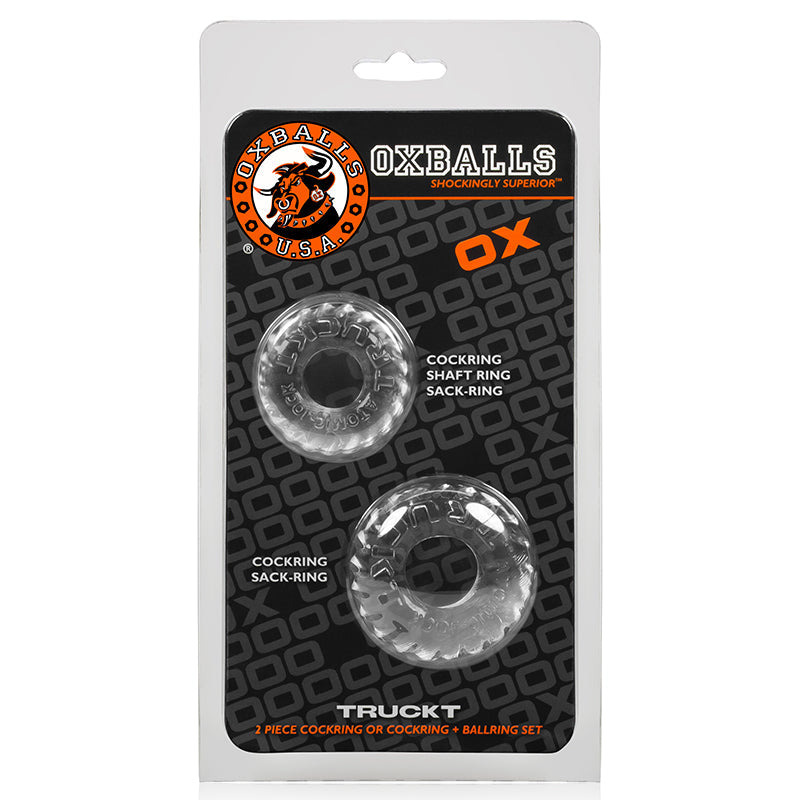 OxBalls Truckt, Cockring, Clear - Fantasies Boutique