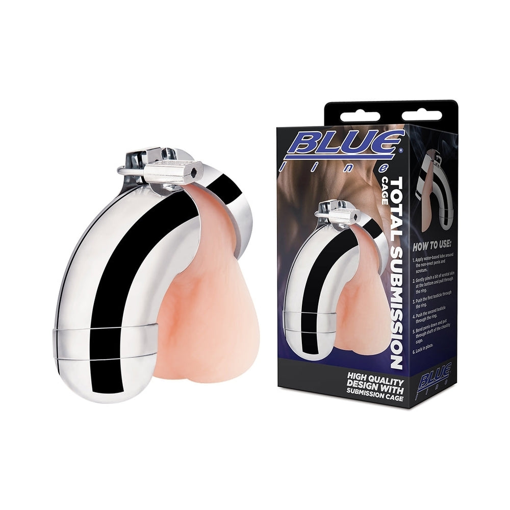Blue Line Total Submission Cage - Fantasies Boutique