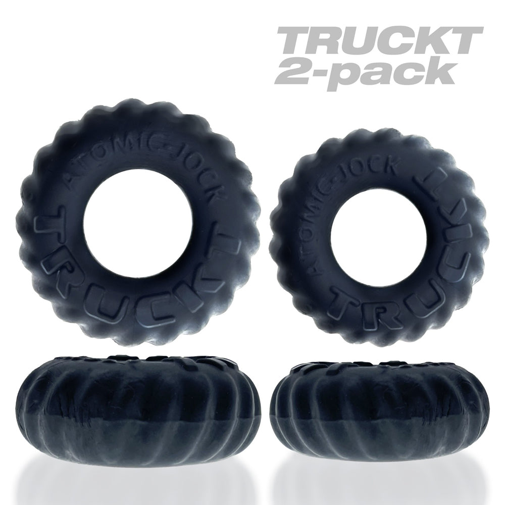 OxBalls Truckt 2-Piece Cockring Plus+Silicone Special Edition Night - Fantasies Boutique