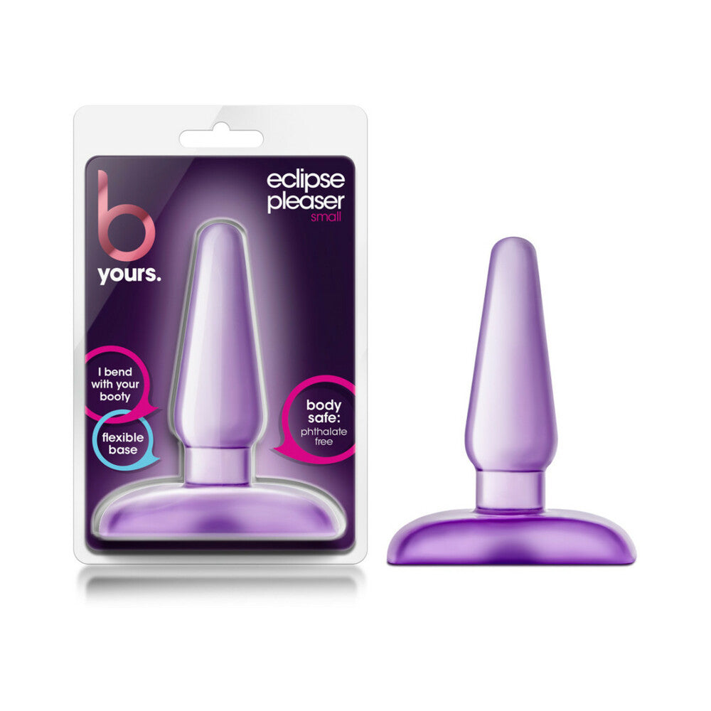 Blush B Yours Eclipse Pleaser Anal Plug Small Purple - Fantasies Boutique