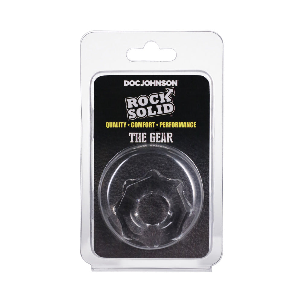 Rock Solid Gear Clear C Ring in a Clamshell - Fantasies Boutique