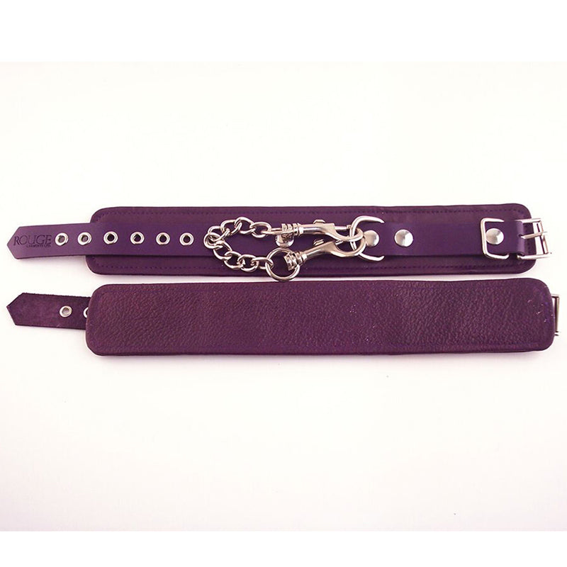 Rouge Wrist Cuffs Purple - Fantasies Boutique