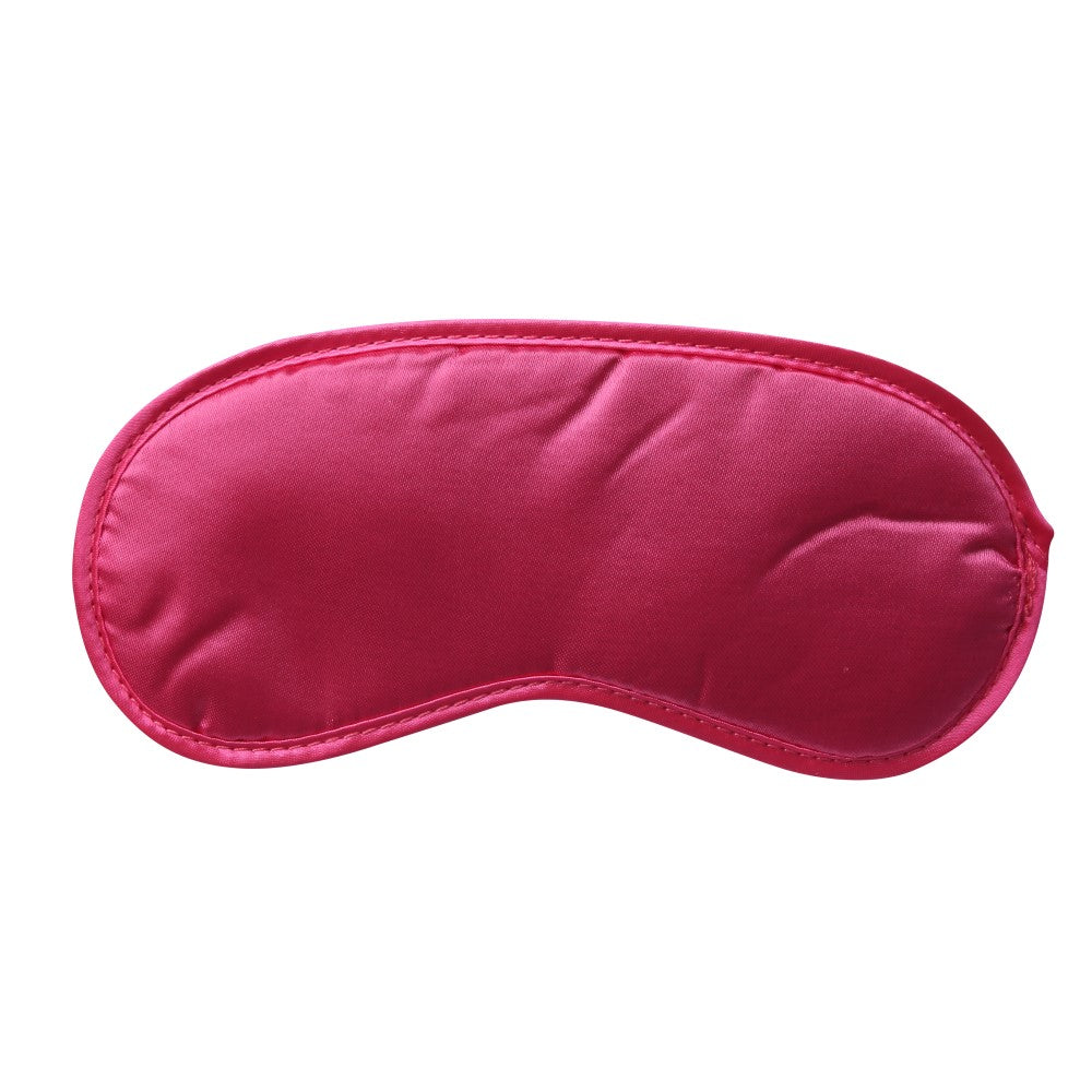 Sportsheets Sex & Mischief Satin Blindfold Hot Pink - Fantasies Boutique