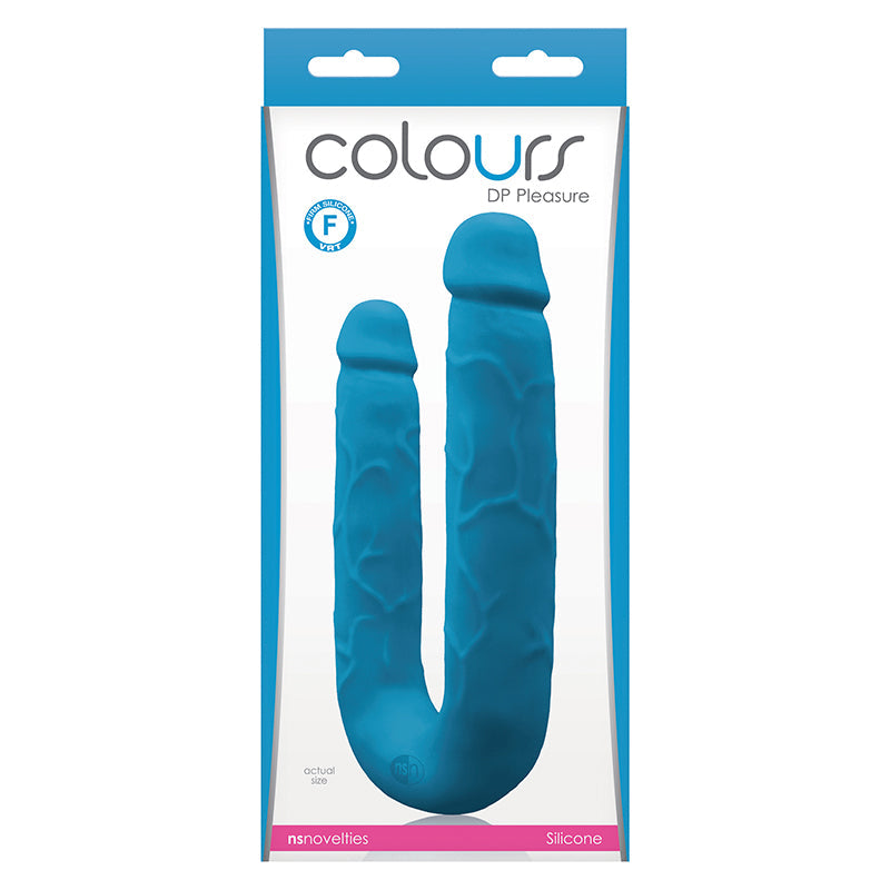 Colours DP Pleasure DP Dildo Blue - Fantasies Boutique