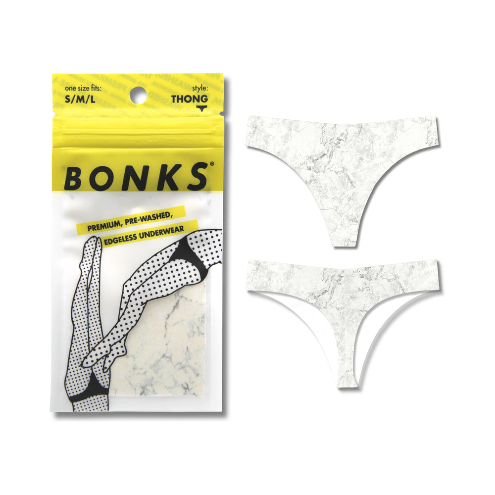 Bonks Rock Bottom Seamless Thong O/S - Fantasies Boutique