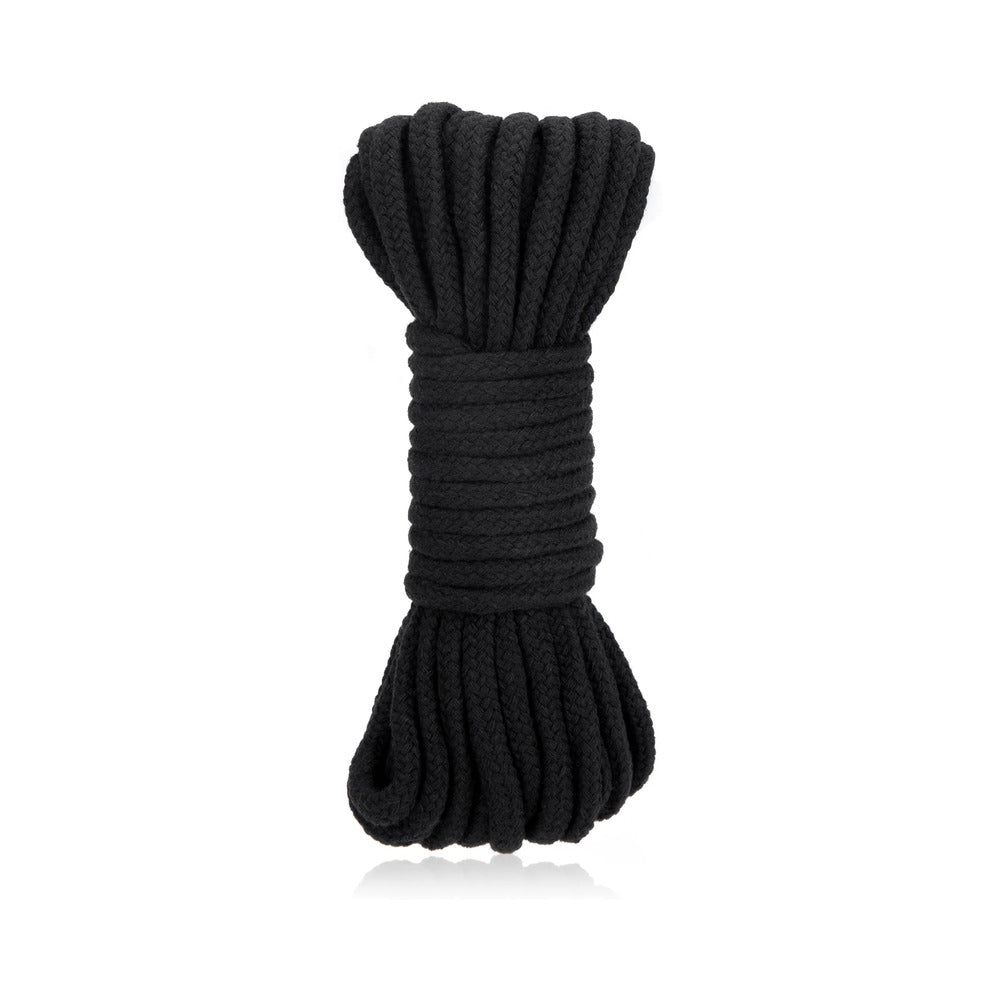 Lux Fetish Bondage Rope 10 m / 33 ft. Black - Fantasies Boutique