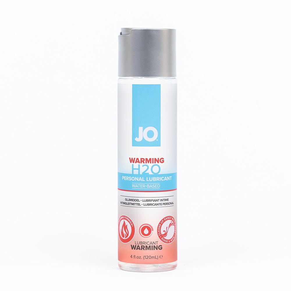 JO H2O Warming Water-Based Lubricant 4 oz. - Fantasies Boutique